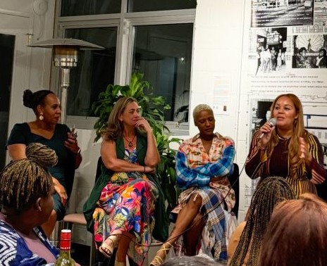 Tamara V. Lucas on an evening panel discussion with other women